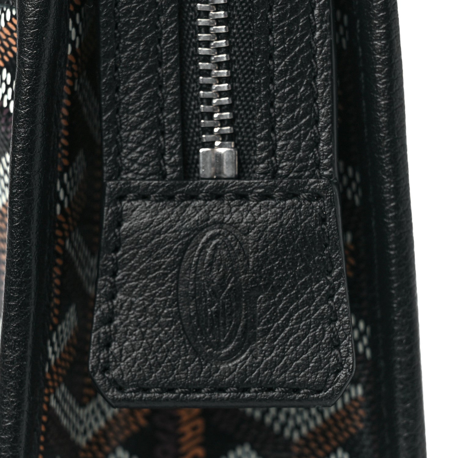 Goyard Goyardine Jouvence MM Toiletry Pouch Black 6 of 8