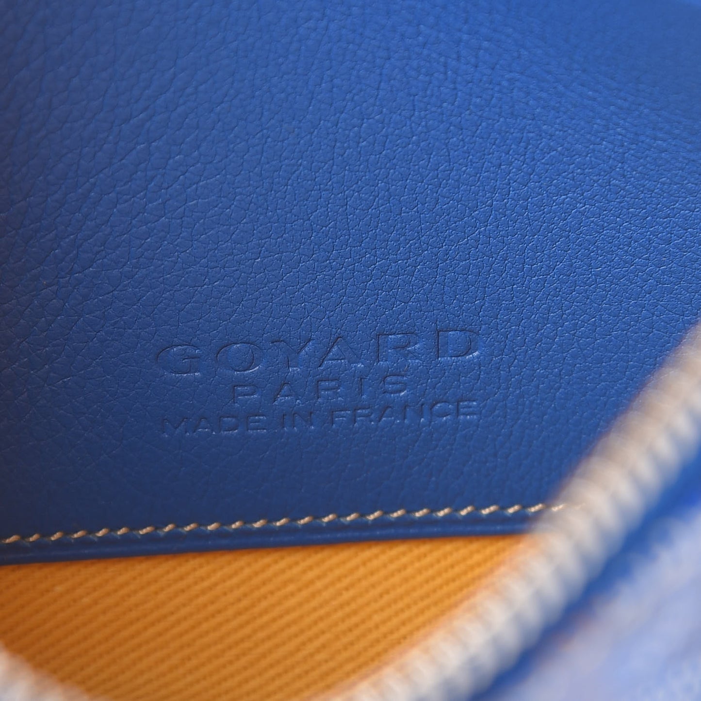 Goyardine Mini Senat Pochette Sky Blue