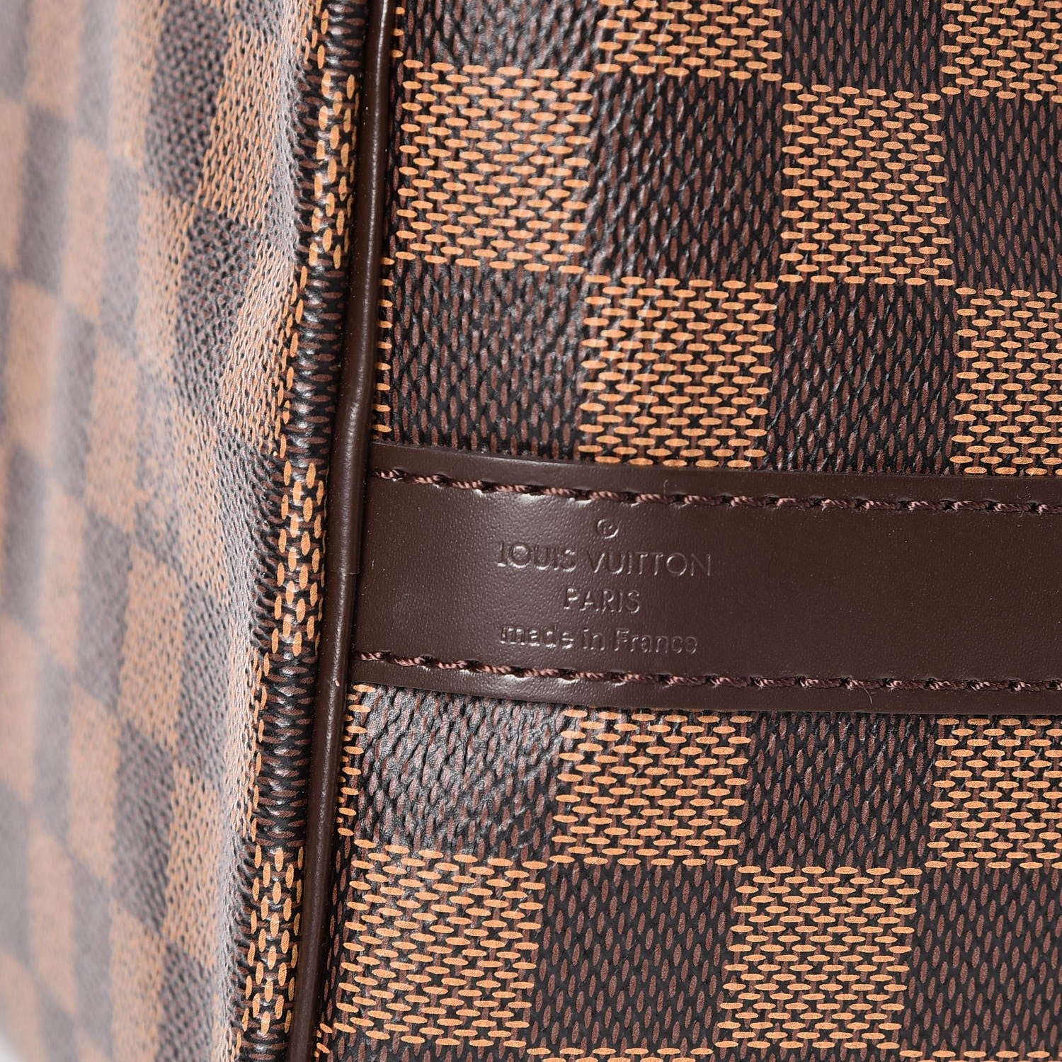 Louis Vuitton Damier Ebene Speedy Bandouliere 25 6 of 8