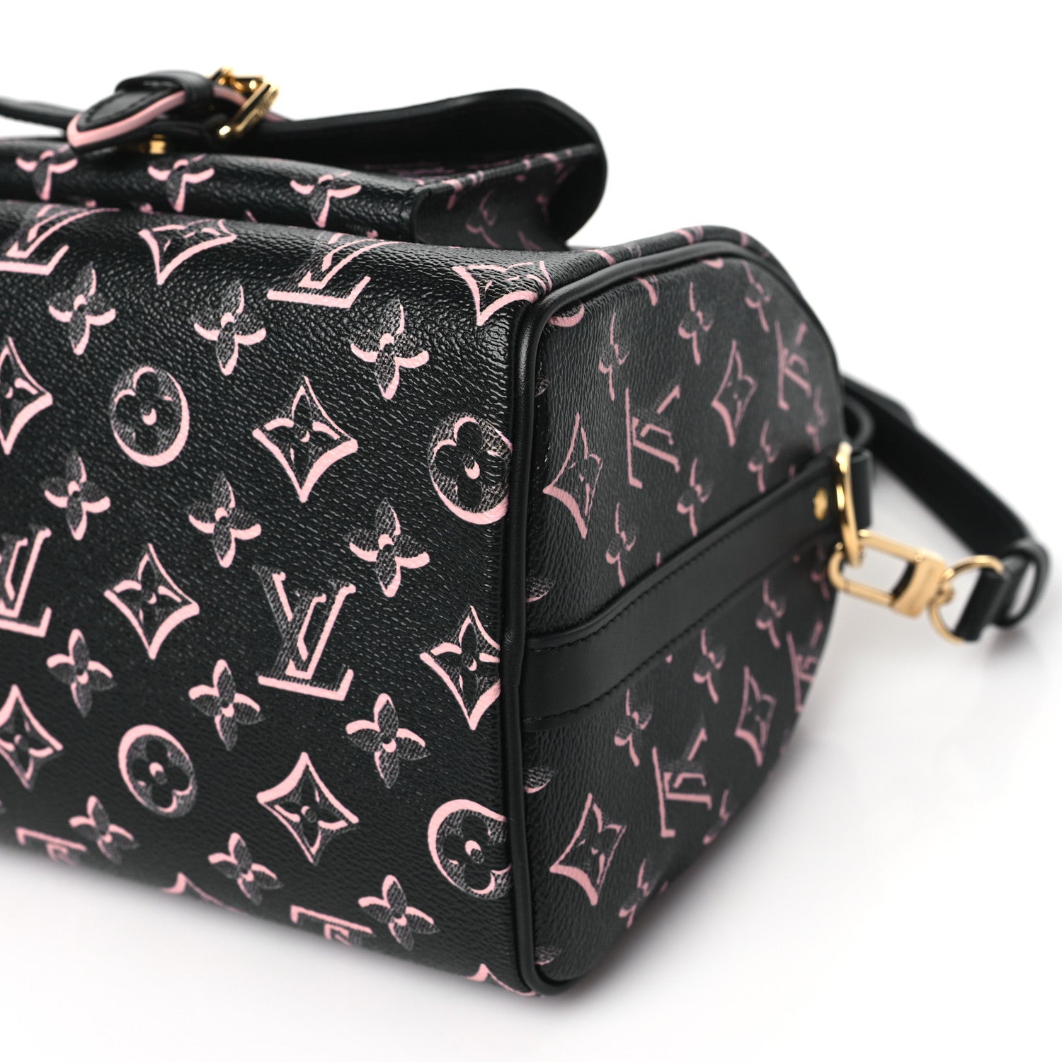 Louis Vuitton Monogram Fall for You Speedy Bandouliere 25 Black 9 of 9