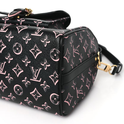 Louis Vuitton Monogram Fall for You Speedy Bandouliere 25 Black 9 of 9