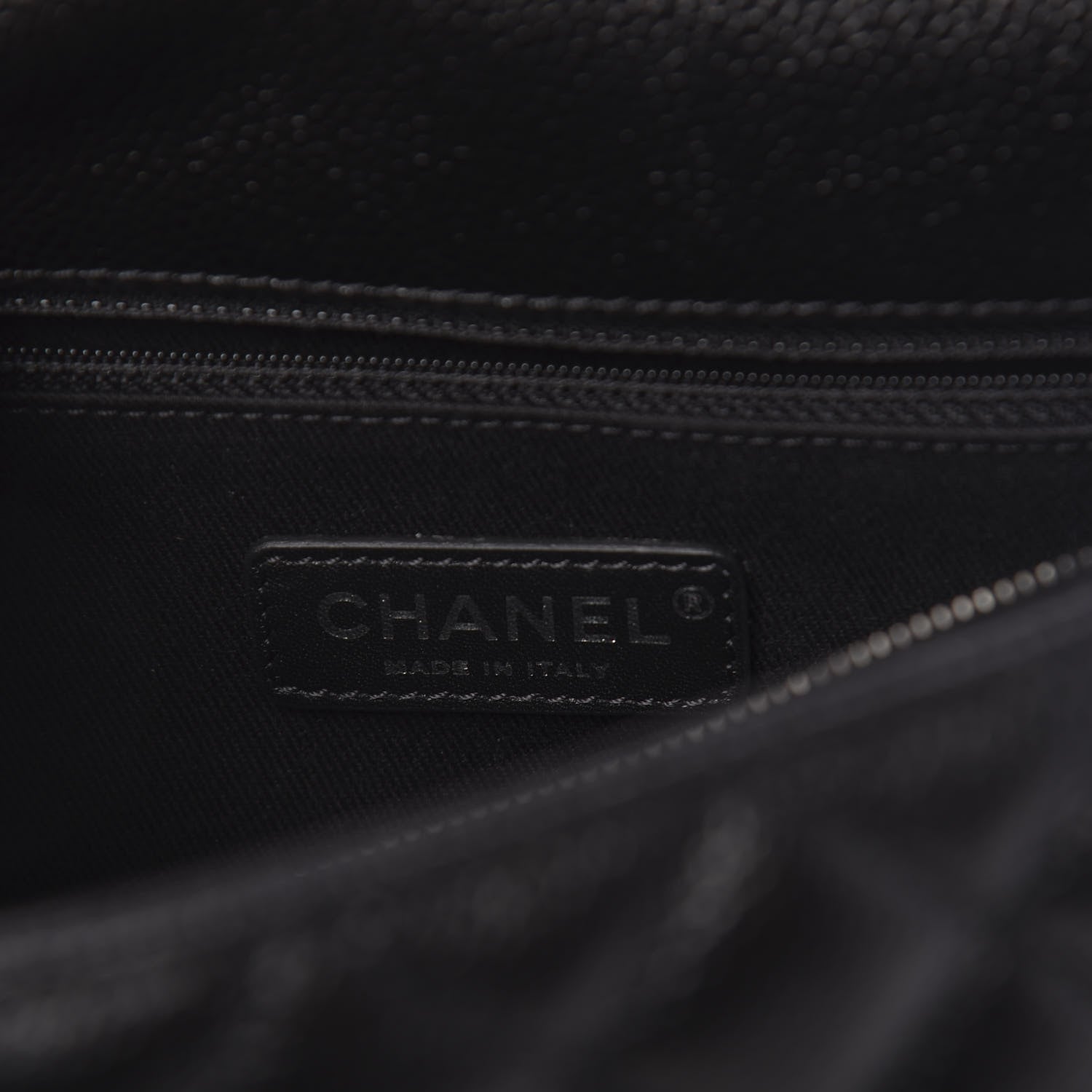 Chanel Caviar Quilted Small Coco Handle Flap So Black 7 of 11