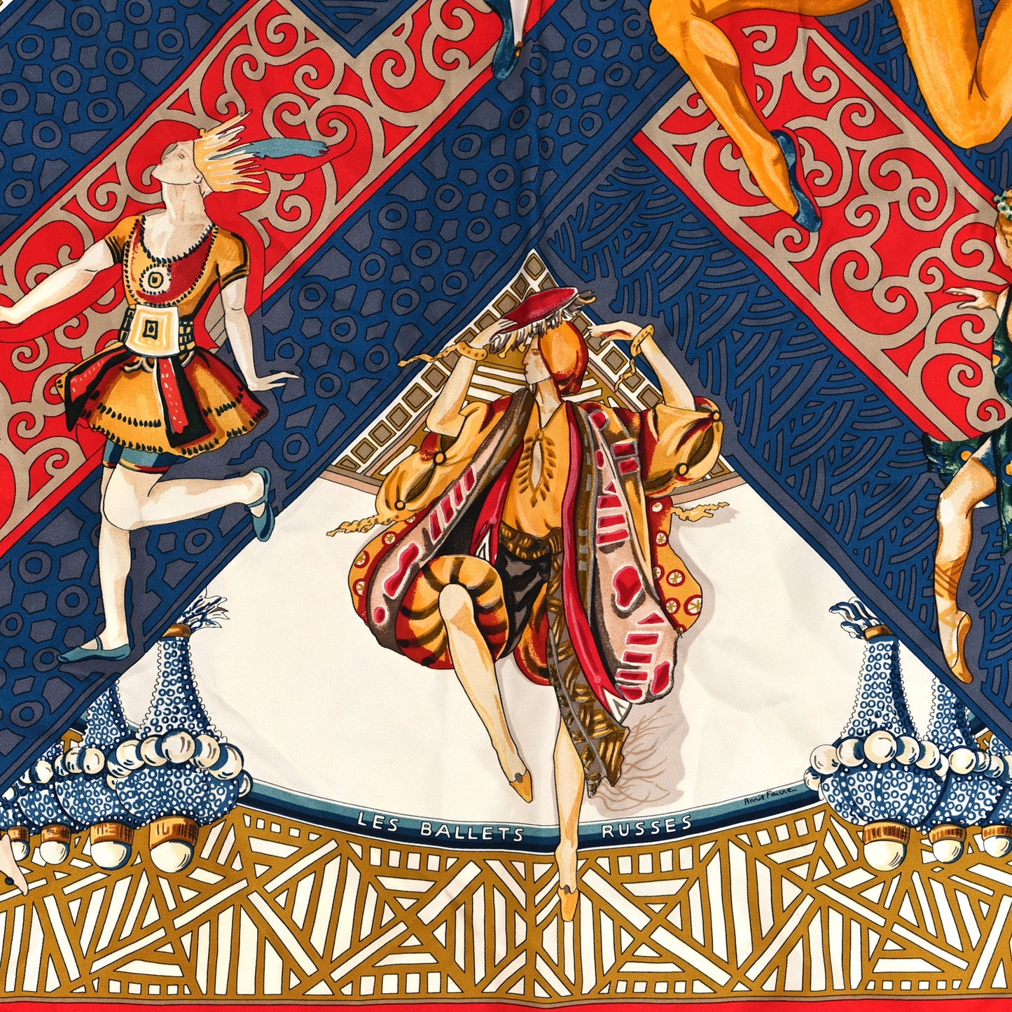 Silk Les Ballets Russes Scarf 90