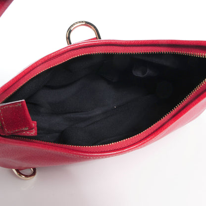 Gucci Leather Abbey D Ring Hobo Red 5 of 8