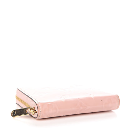 Louis Vuitton Vernis Zippy Coin Purse Rose Ballerine 4 of 11