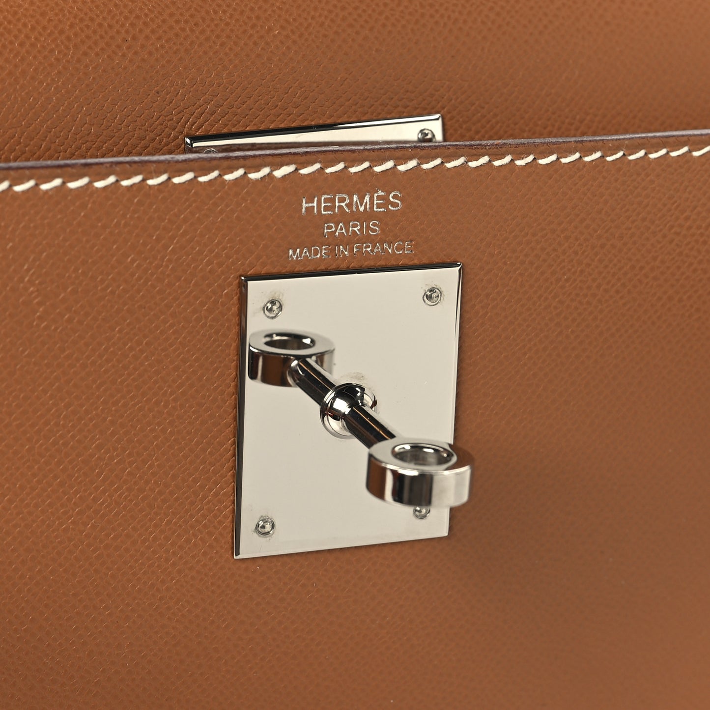 Madame Calfskin Kelly Sellier 28 Gold