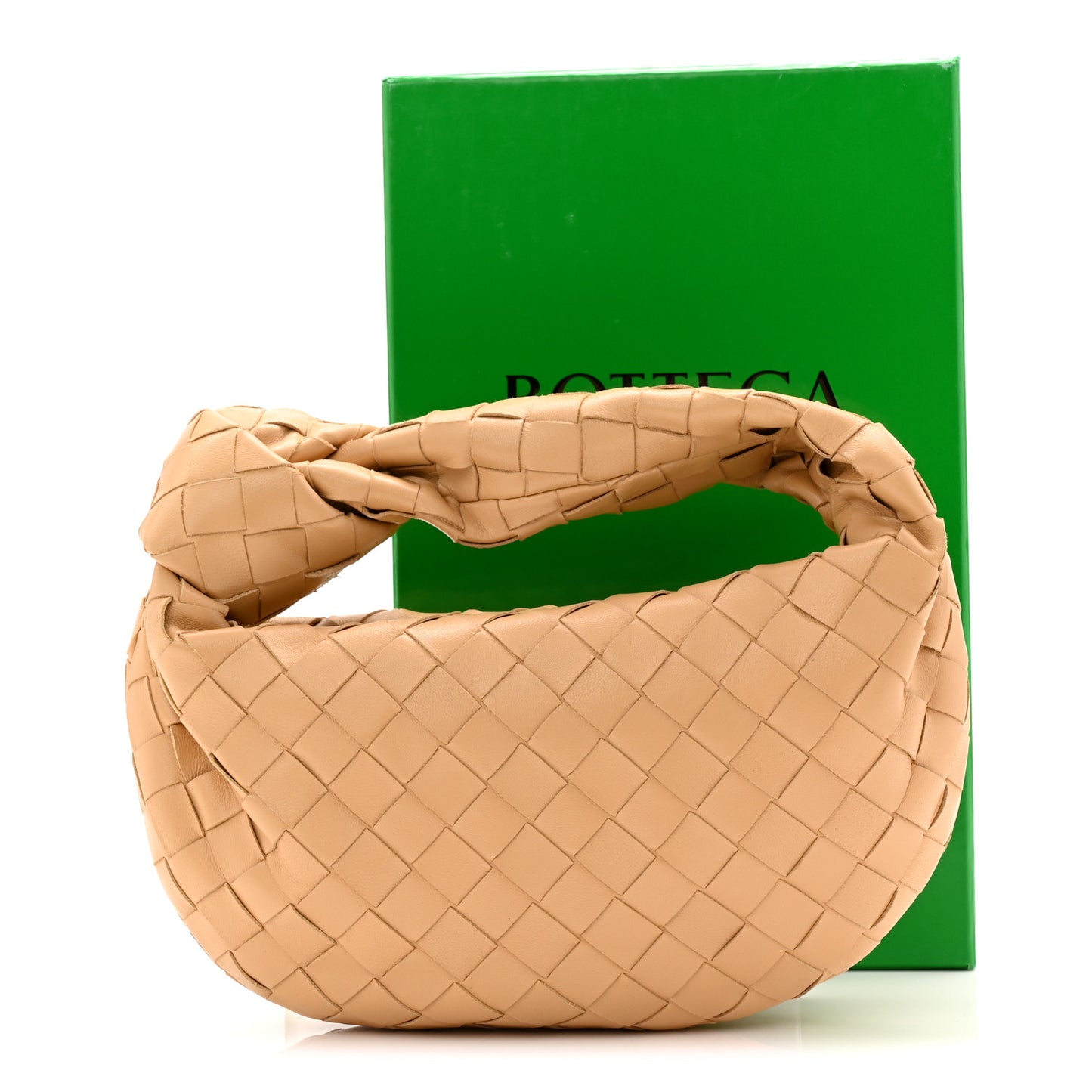 Nappa Intrecciato Mini Jodie Almond