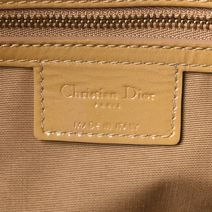 Christian Dior Patent Cannage Large Dior Soft Shopping Tote Beige 6 of 10
