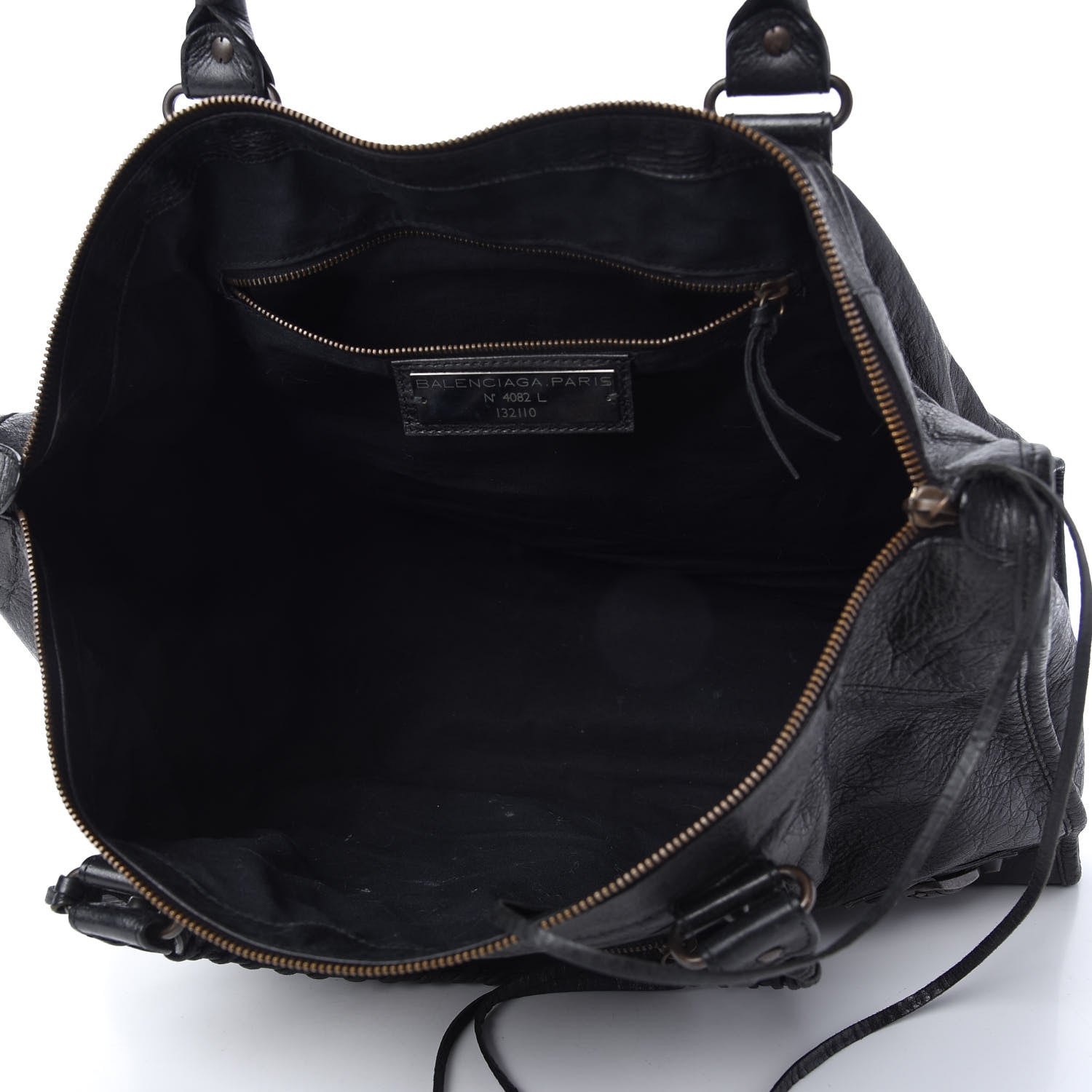Balenciaga Agneau Classic Hardware Work Black 5 of 9