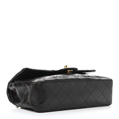 Chanel Lambskin Quilted Small Double Flap Black 3 of 17