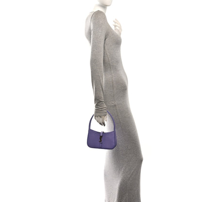 Saint Laurent Lizard Le 5 A 7 Mini Hobo Lilac 2 of 10