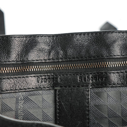 Proenza Schouler Lambskin Large PS1 Satchel Black 6 of 10