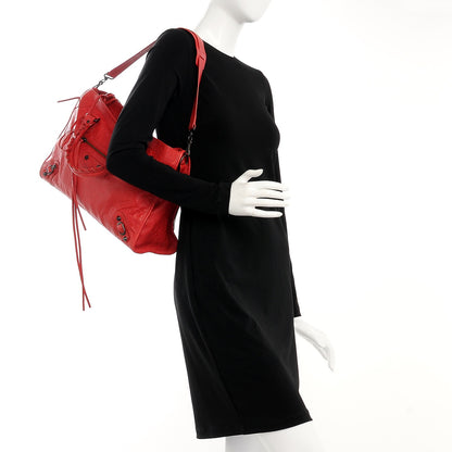 Balenciaga Agneau Classic Hardware City Rouge Coquelicot 2 of 9