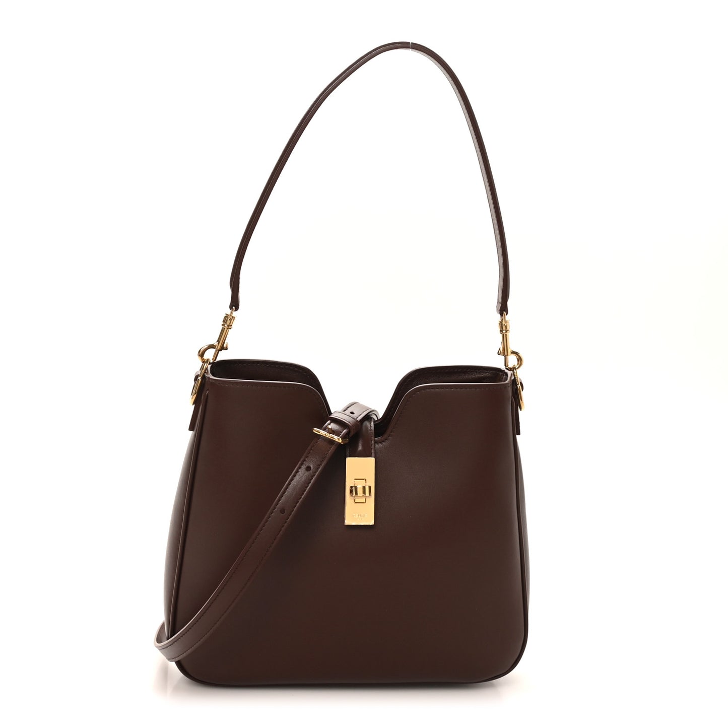 Smooth Calfskin Small Camille 16 Soft Bag Chestnut