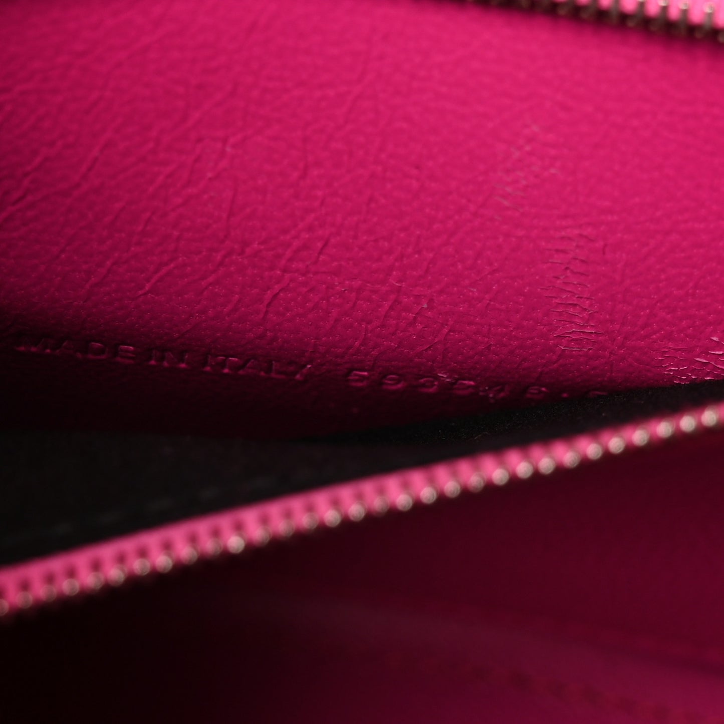 Shiny Box Calfskin Small Hourglass Top Handle Bag Acid Fuchsia