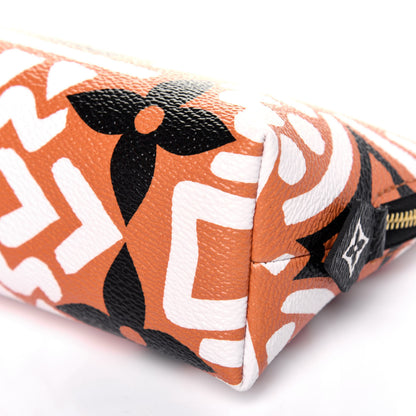 Louis Vuitton Monogram Giant Crafty Cosmetic Pouch Crème Caramel 8 of 9