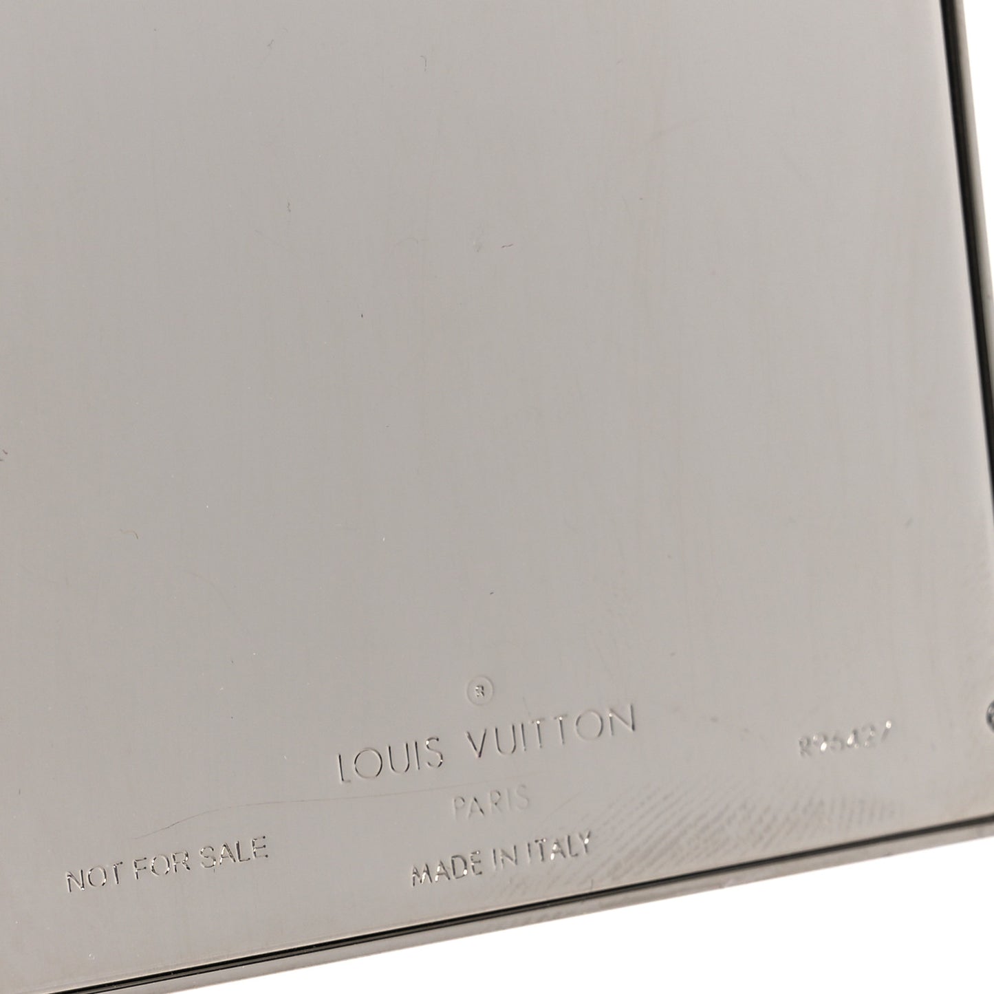 Metal Taurillon Monogram Card Holder