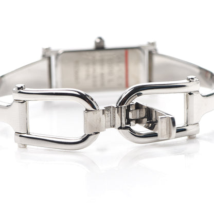 Gucci Stainless Steel 12mm 1500L Horsebit Quartz Watch Black 5 of 6