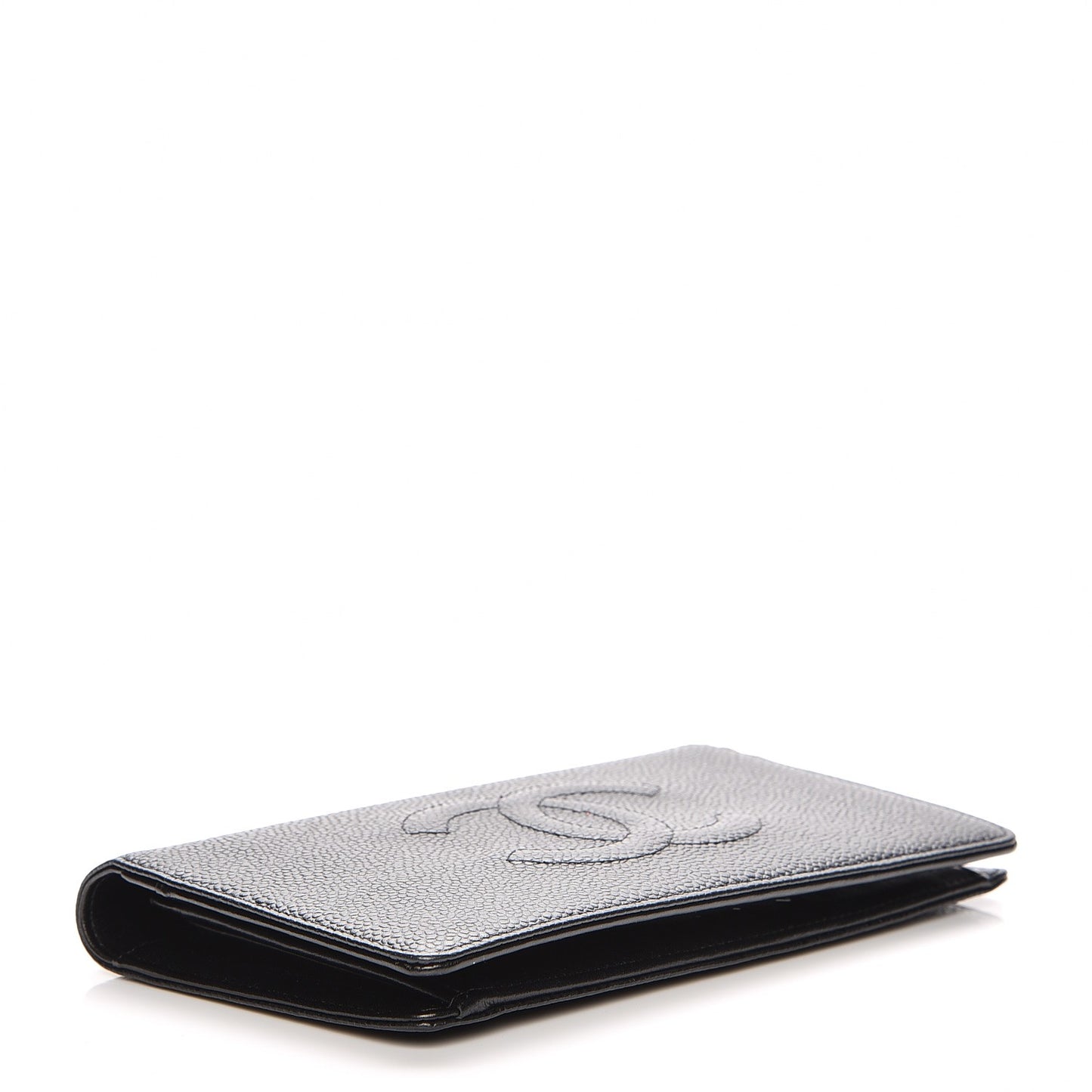 Caviar Timeless CC Yen Wallet Black