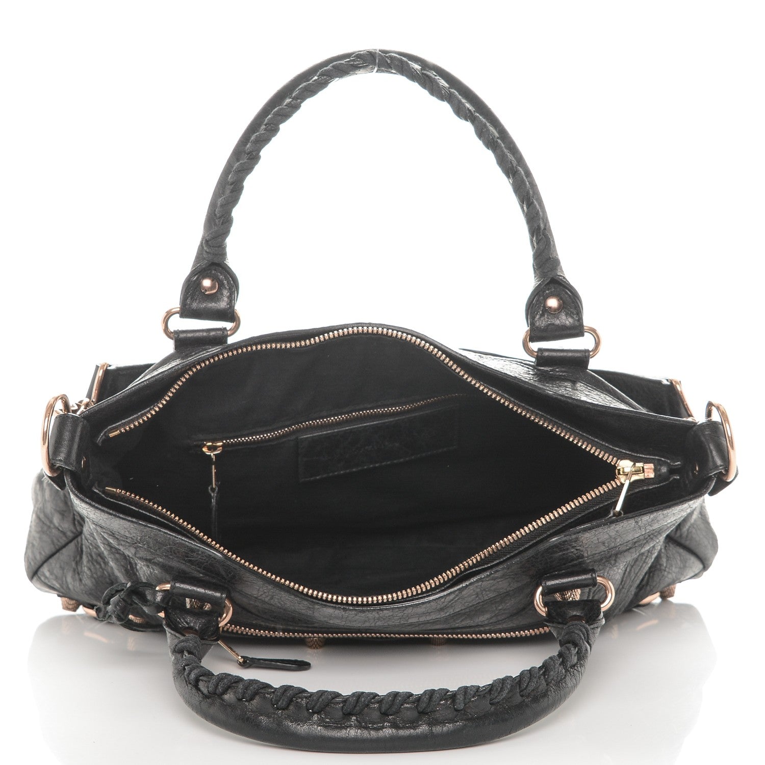 Balenciaga Agneau Giant 12 Rose Gold Hardware First Black 5 of 7