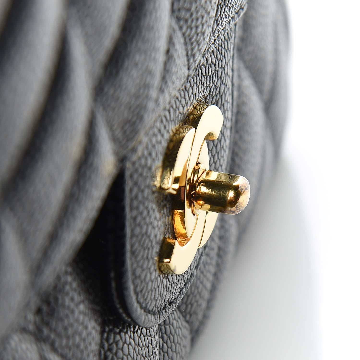 Chanel Caviar Quilted Jumbo Single Flap Black 11 of 11