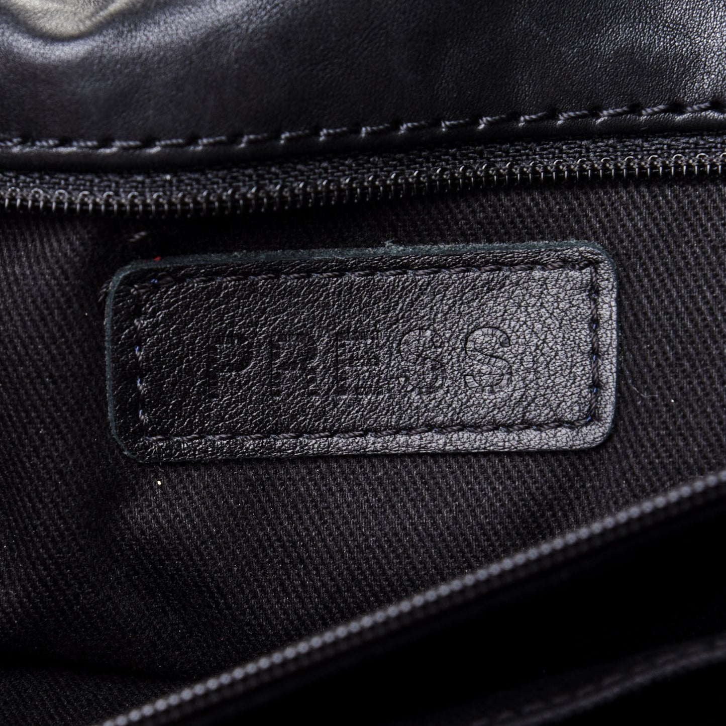 Washed Lambskin Accordion Flap Black