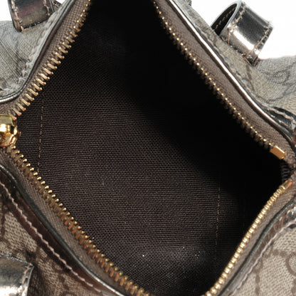 Gucci Monogram Micro Joy Boston Metallic 6 of 8