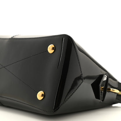 Louis Vuitton Patent Calfskin Miroir Tote Black 9 of 9