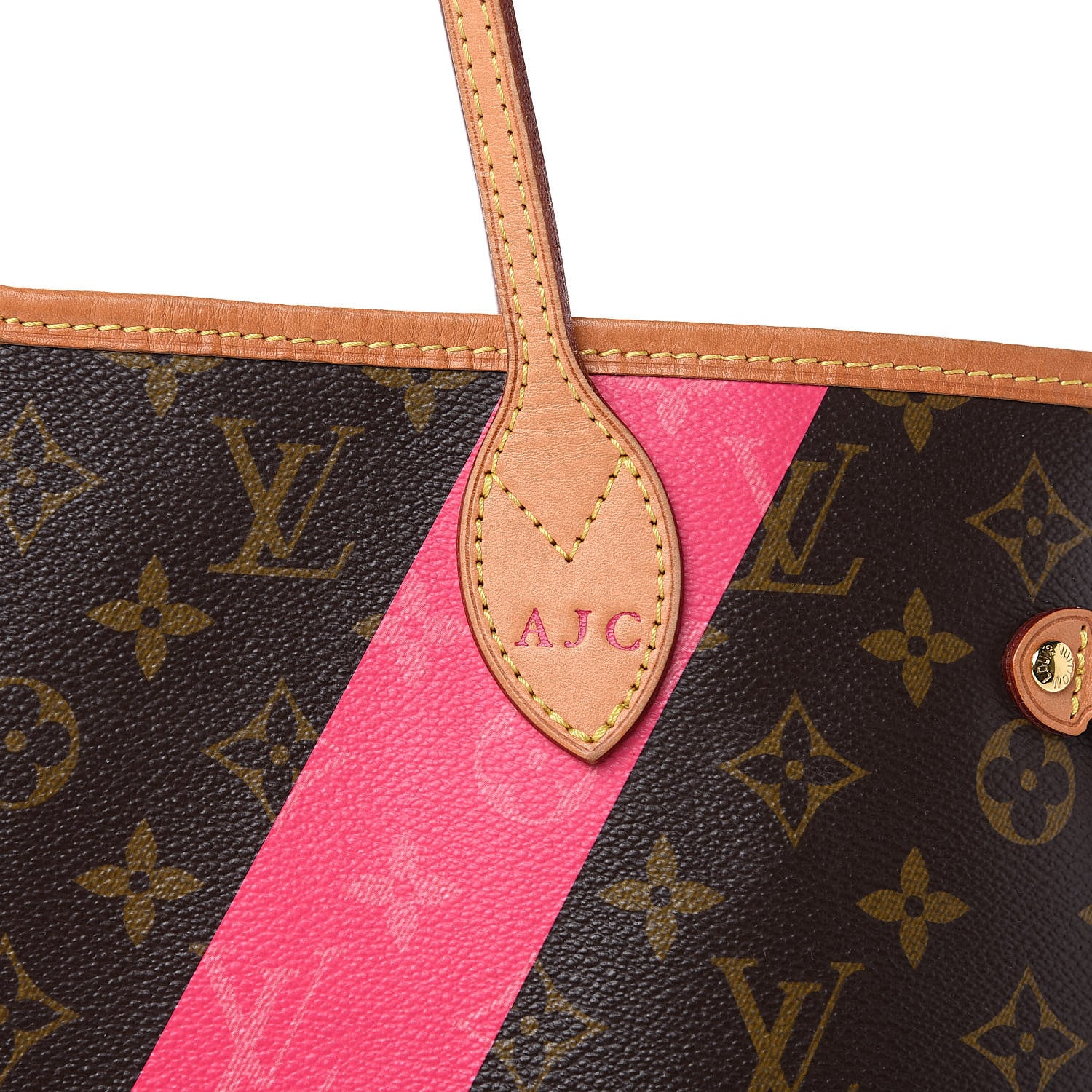 Louis Vuitton Monogram V Neverfull MM Grenade 12 of 15