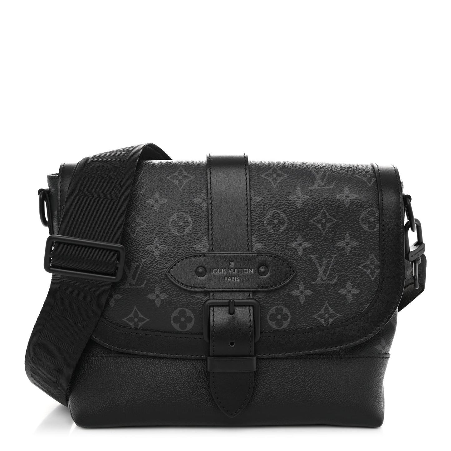 Monogram Eclipse Saumur Messenger NV Black