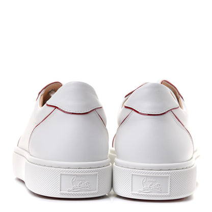 Christian Louboutin Patent Calfskin Vieira Flat Sneakers 40 White Loubi 5 of 10