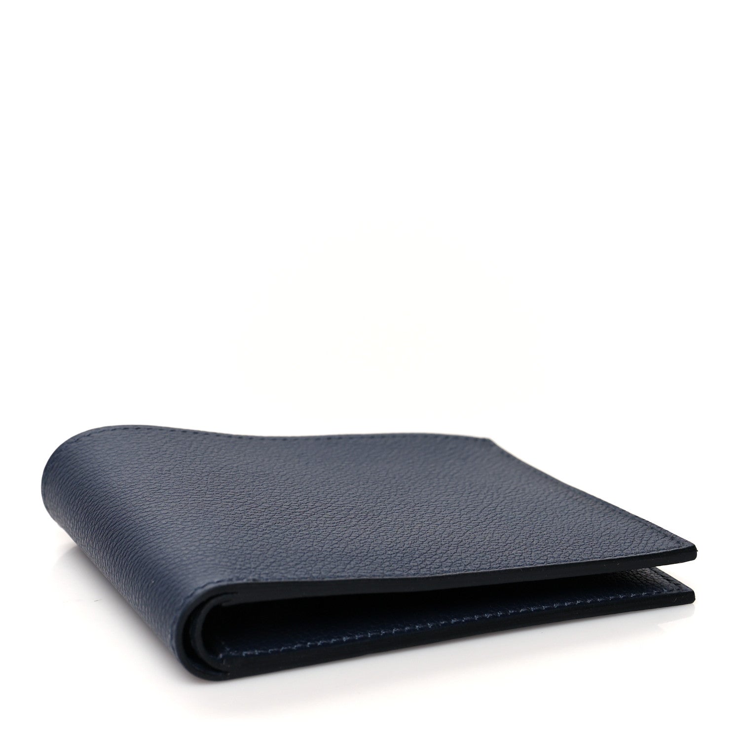 Hermes Epsom Citizen Twill Compact Wallet Bleu Indigo 4 of 7