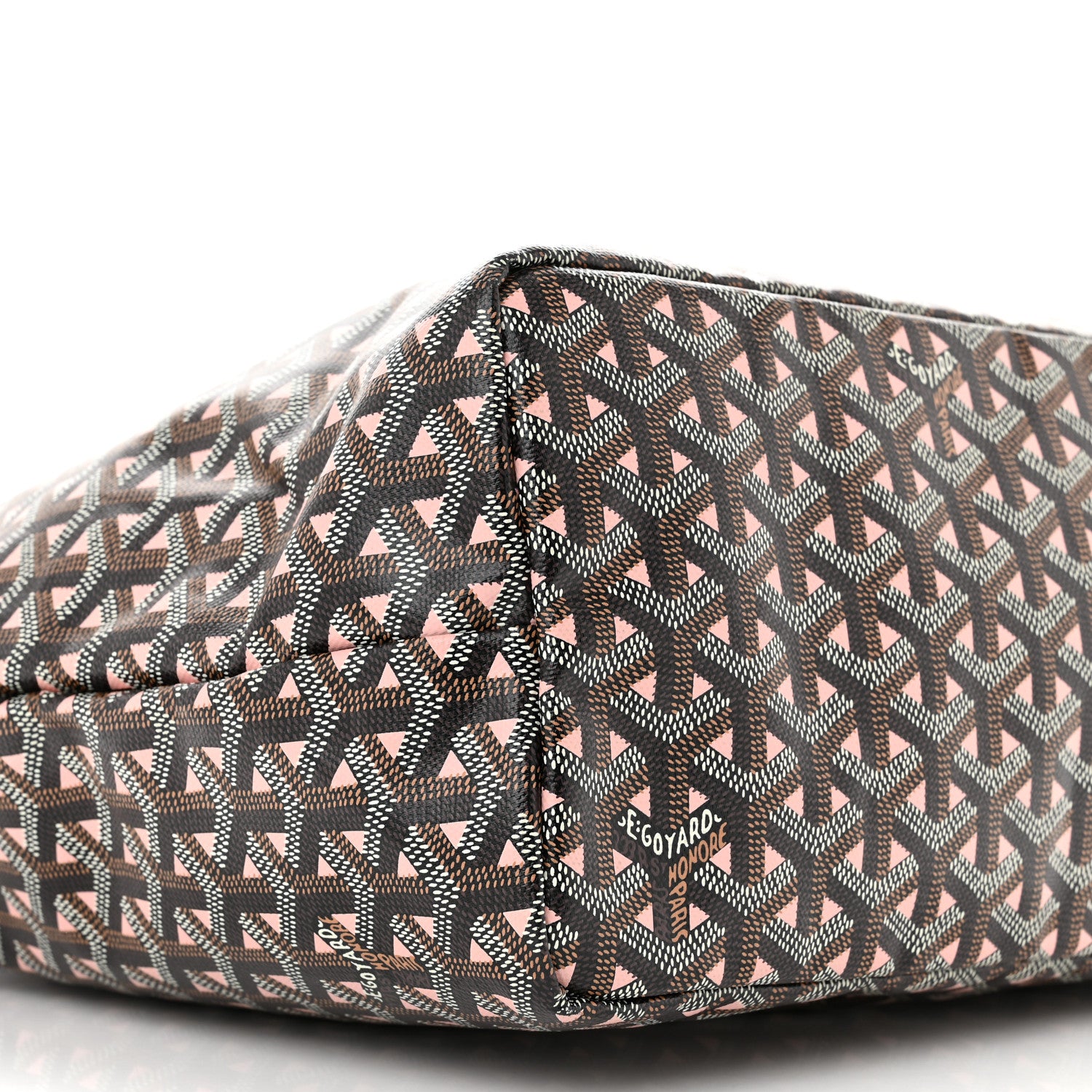 Goyard Goyardine Saint Louis Claire Voie Black Pink 10 of 11