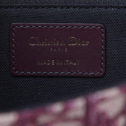 Christian Dior Oblique 30 Montaigne Flap Bag Burgundy 6 of 9