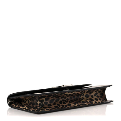 Christian Louboutin Metallic Calfskin Leopard Print Loubi54 Crossbody Clutch Gold 4 of 8