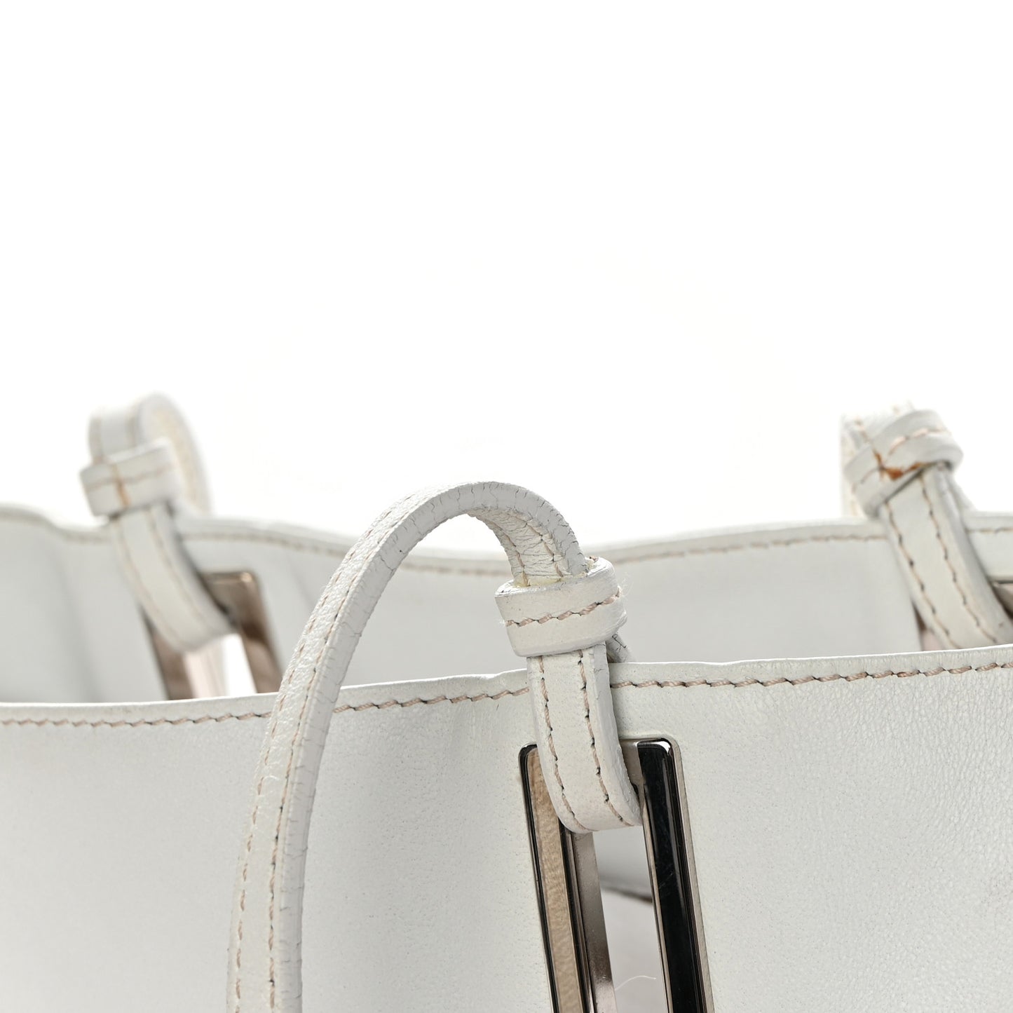 Soft Calfskin Tote White