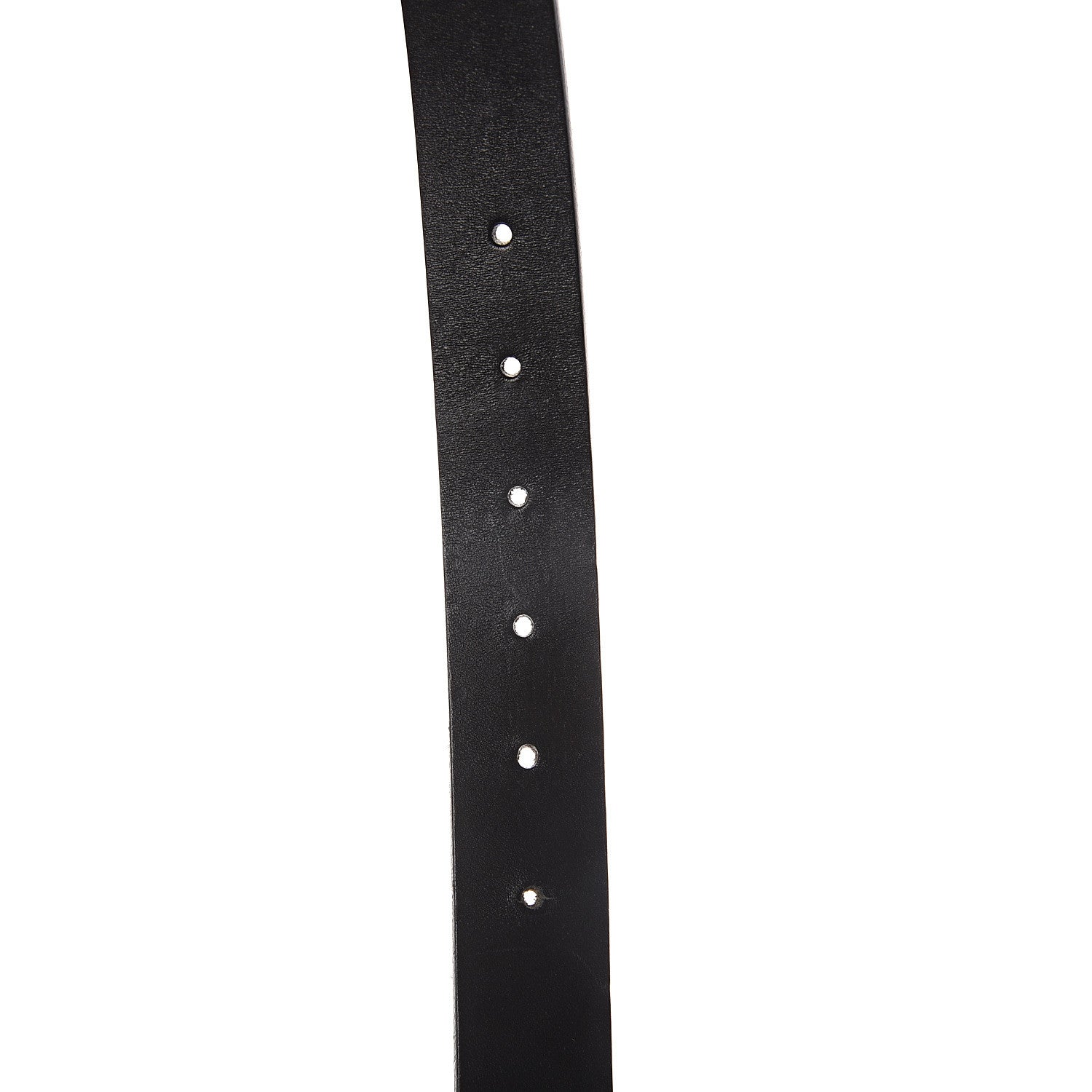 Gucci Margaux Calfskin Studded Interlocking G 30mm Belt 90 36 Black 4 of 4