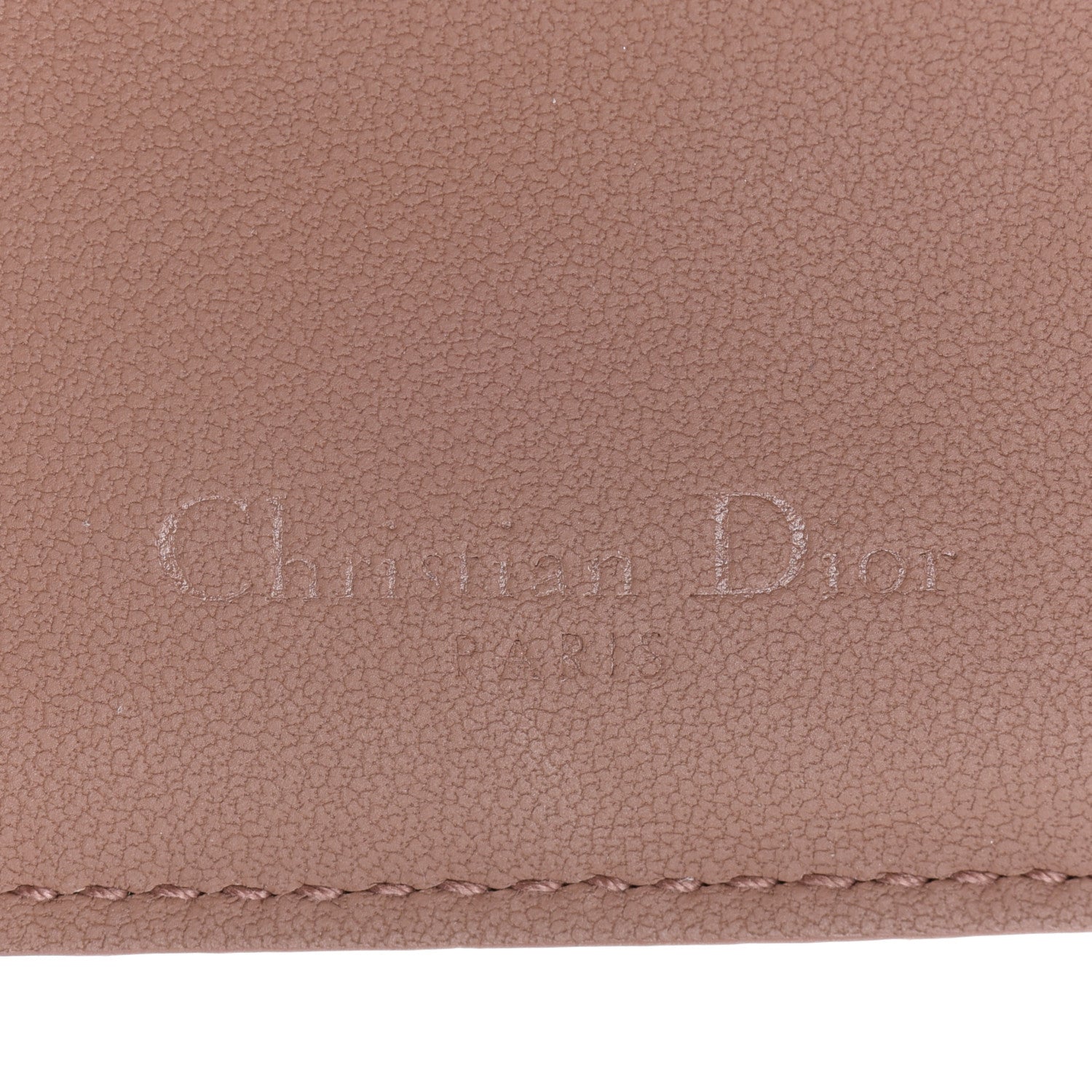 Christian Dior Ultra Matte Calfskin Cannage Small Lady Dior Flap Card Holder Beige 6 of 11