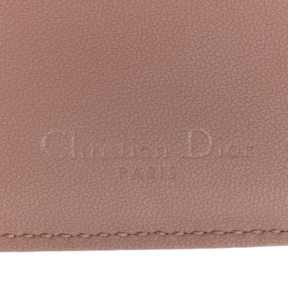 Christian Dior Ultra Matte Calfskin Cannage Small Lady Dior Flap Card Holder Beige 6 of 11