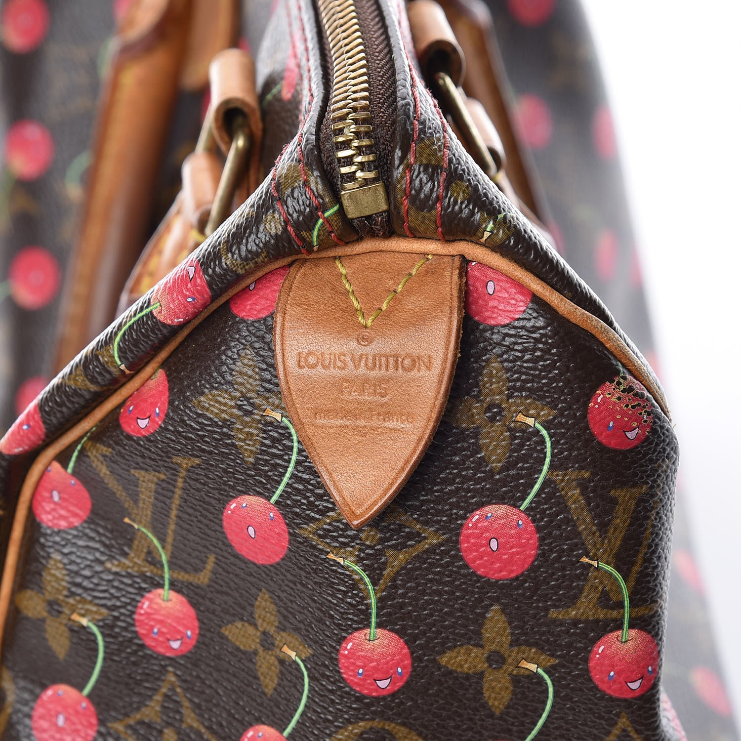 Louis Vuitton Monogram Cerises Speedy 25 6 of 27