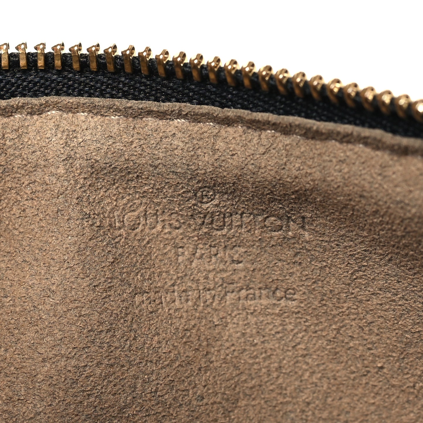 Monogram Multicolor Pochette Plate MM Black