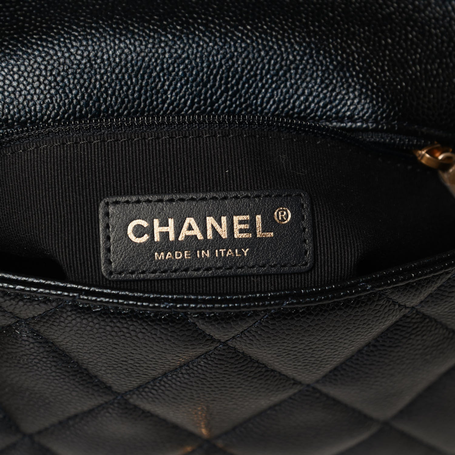 Chanel Iridescent Caviar Quilted Mini My Perfect Flap Black 6 of 12