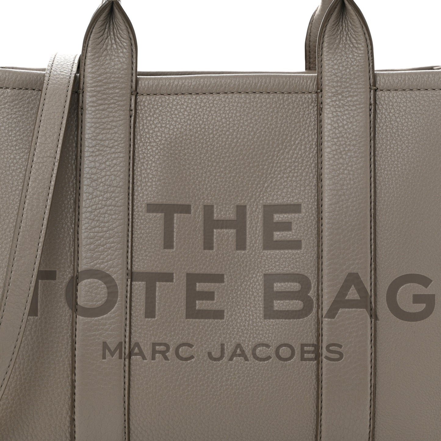 Grained Calfskin Medium The Tote Bag Cement