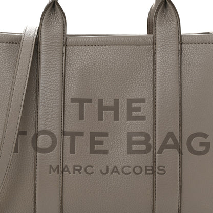 Marc Jacobs Grained Calfskin Medium The Tote Bag Cement 8 of 11