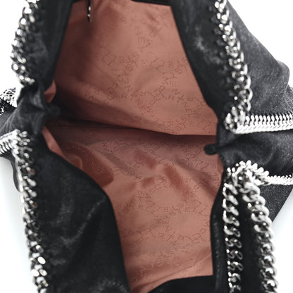 Stella McCartney Shaggy Deer Falabella Fold Over Tote Black 5 of 8