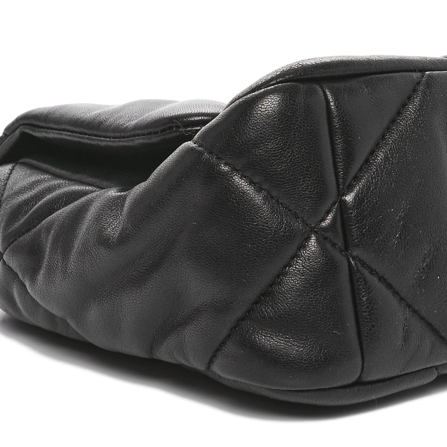 Chanel Lambskin Quilted Medium Chanel 19 Flap Black 9 of 10