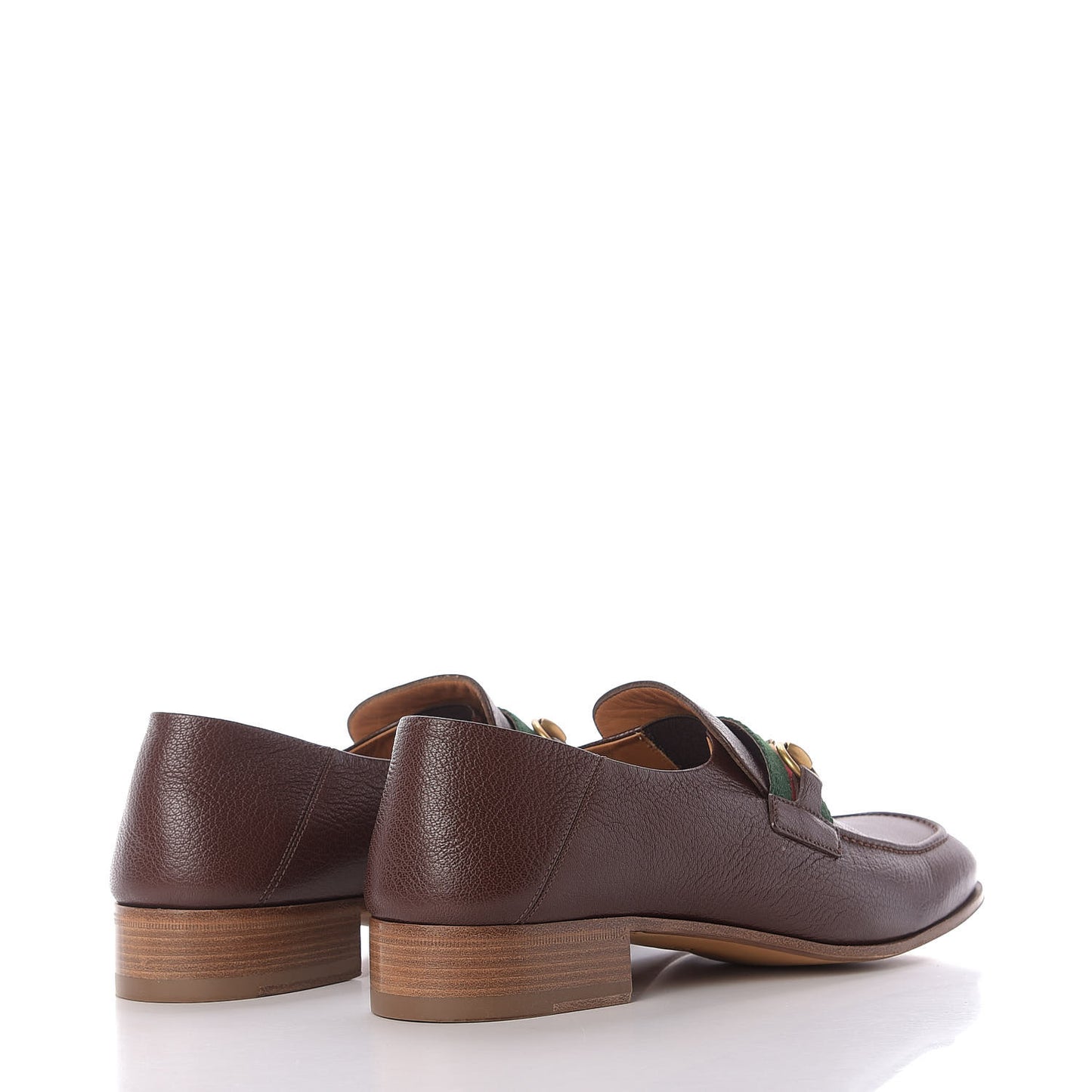 Havely Kid Web Mens Horsebit Loafers 10 Dark Brown