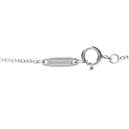 Tiffany Platinum Diamond Victoria Key Pendant Necklace 7 of 7
