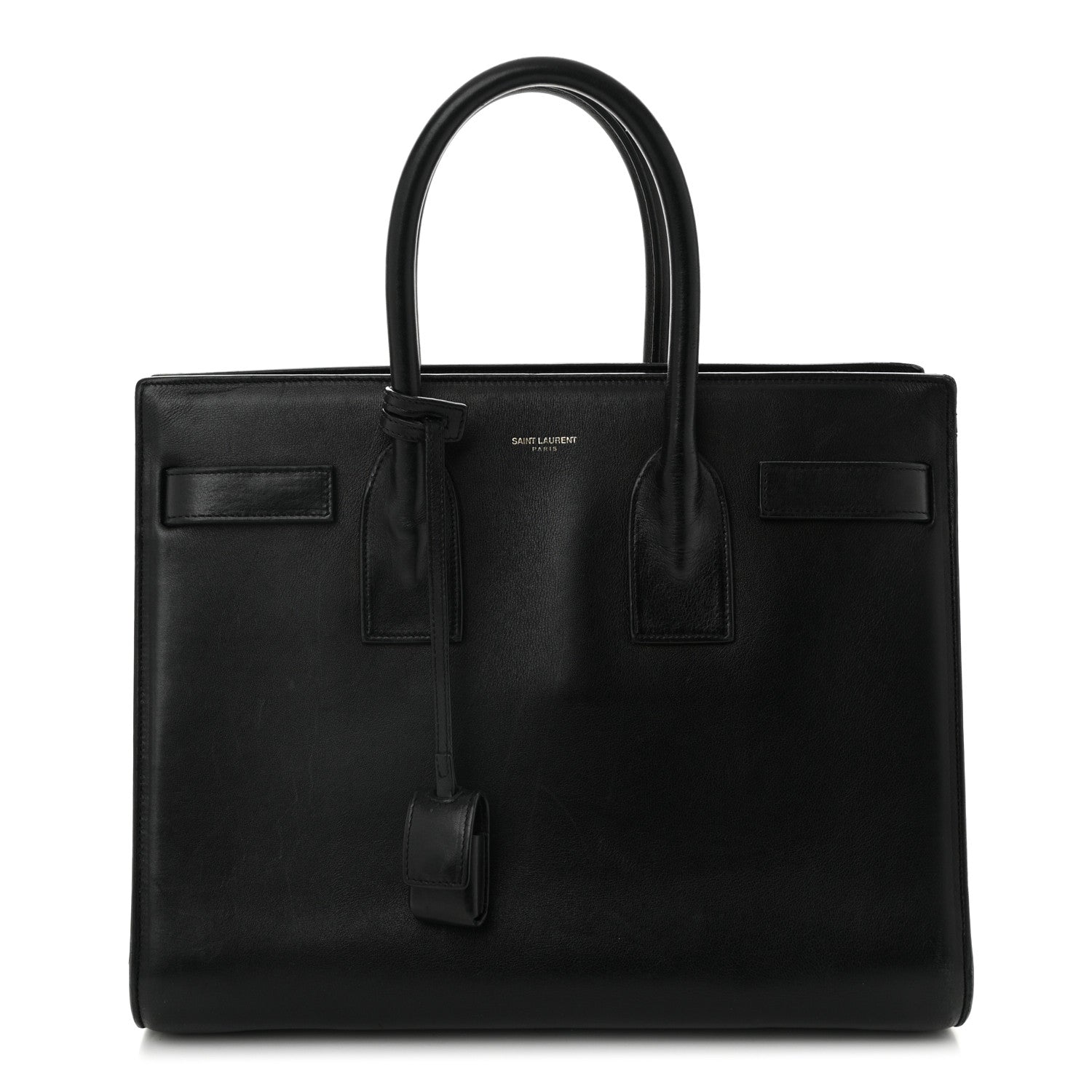 Saint Laurent Calfskin Small Sac De Jour Black 1 of 11