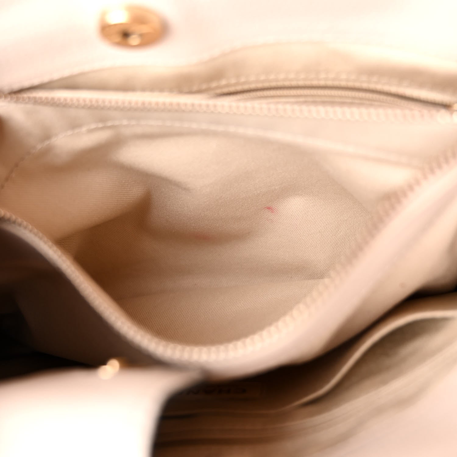Chanel Grained Calfskin Medium Bi-Color Neo Executive Shopper Tote Black Beige Black 12 of 12